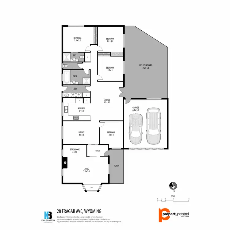 Floorplan of Homely house listing, 28 Fragar Avenue, Wyoming NSW 2250