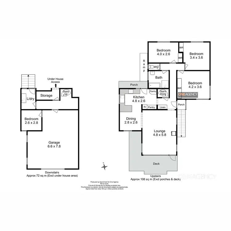 Floorplan of Homely house listing, 4 Upper Gibson Street, Smithton TAS 7330