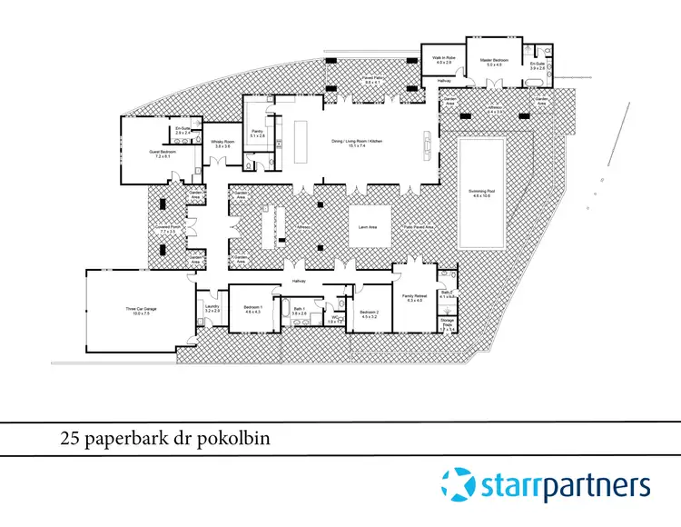 Floorplan of Homely house listing, 25 Paperbark Drive, Pokolbin NSW 2320