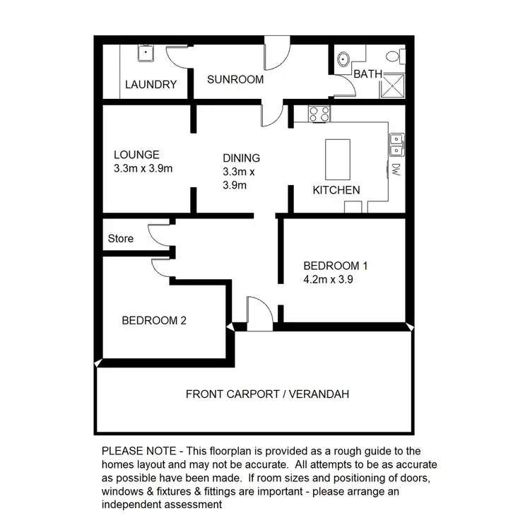 Floorplan of Homely house listing, 63 Stirling Road, Port Augusta SA 5700