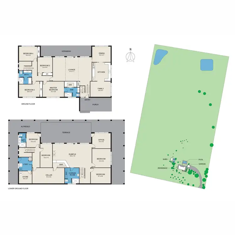 Floorplan of Homely rural property listing, 86 Marrowbone Road, Pokolbin NSW 2320
