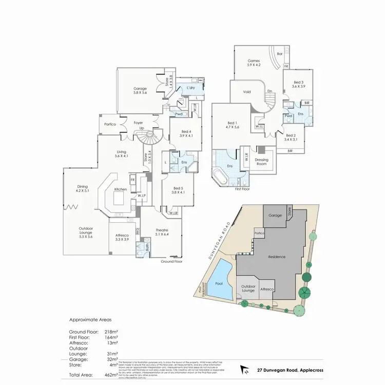 Floorplan of Homely house listing, 27 Dunvegan Road, Applecross WA 6153