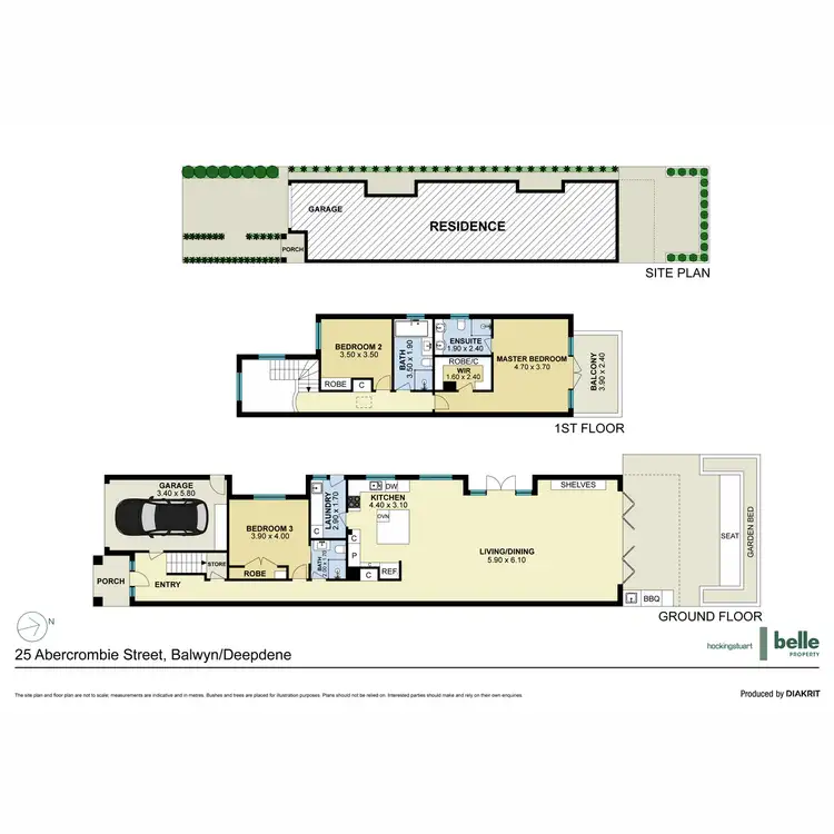 Floorplan of Homely house listing, 25 Abercrombie Street, Balwyn VIC 3103