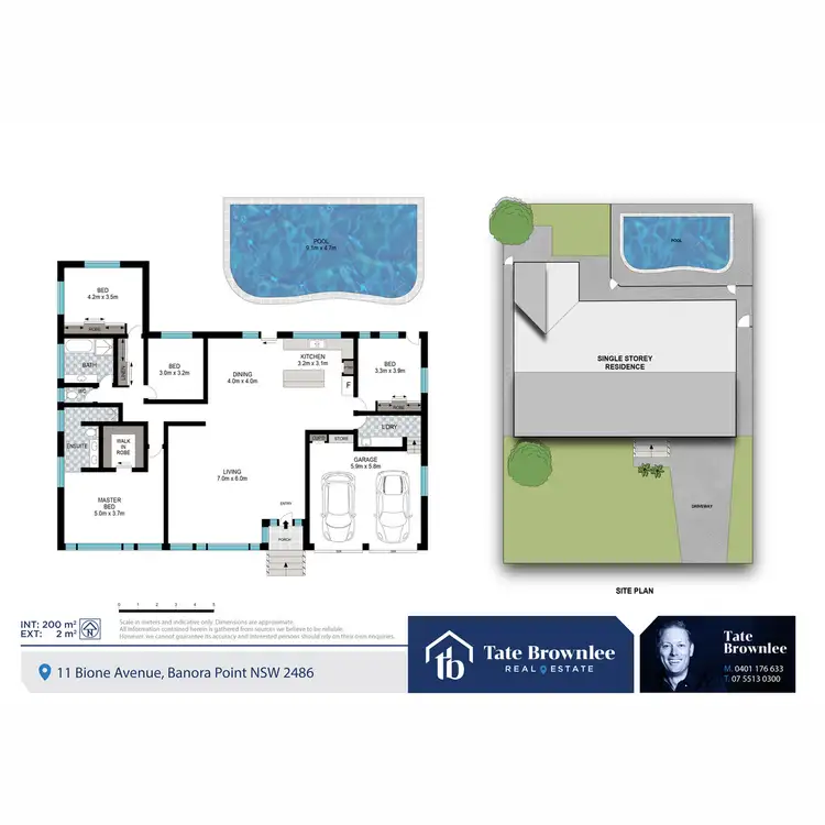 Floorplan of Homely house listing, 11 Bione Avenue, Banora Point NSW 2486