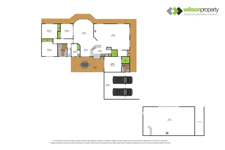 Floorplan of Homely house listing, 8 Haverbrack Crescent, Churchill VIC 3842