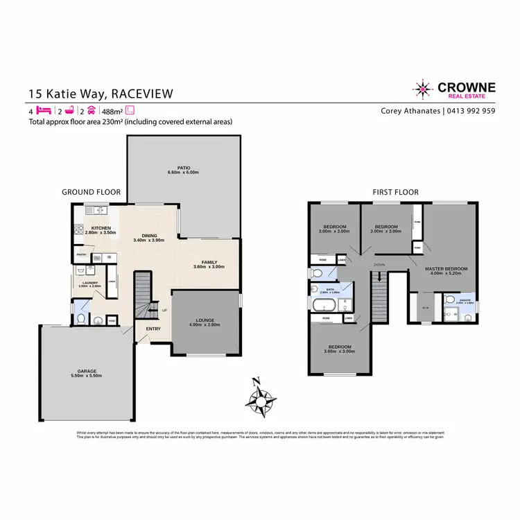 Floorplan of Homely house listing, 15 Katie Way, Raceview QLD 4305