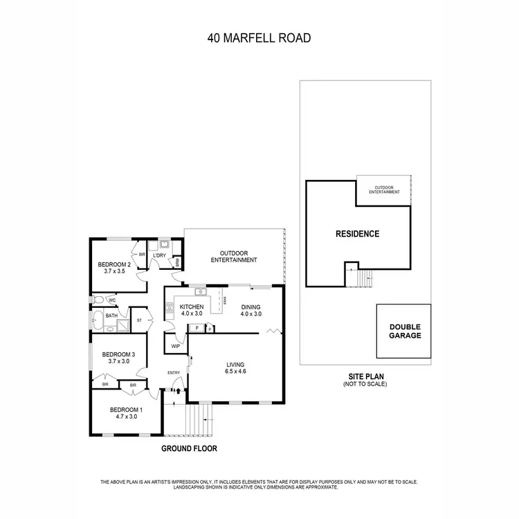 Floorplan of Homely house listing, 40 Marfell Road, Warrnambool VIC 3280