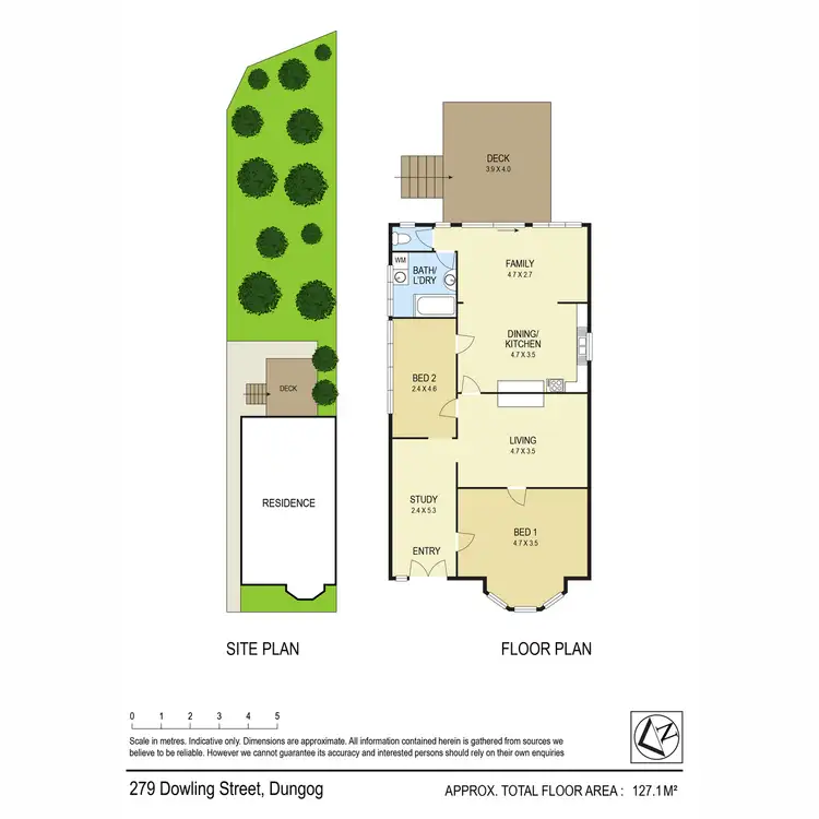 Floorplan of Homely house listing, 279 Dowling Street, Dungog NSW 2420
