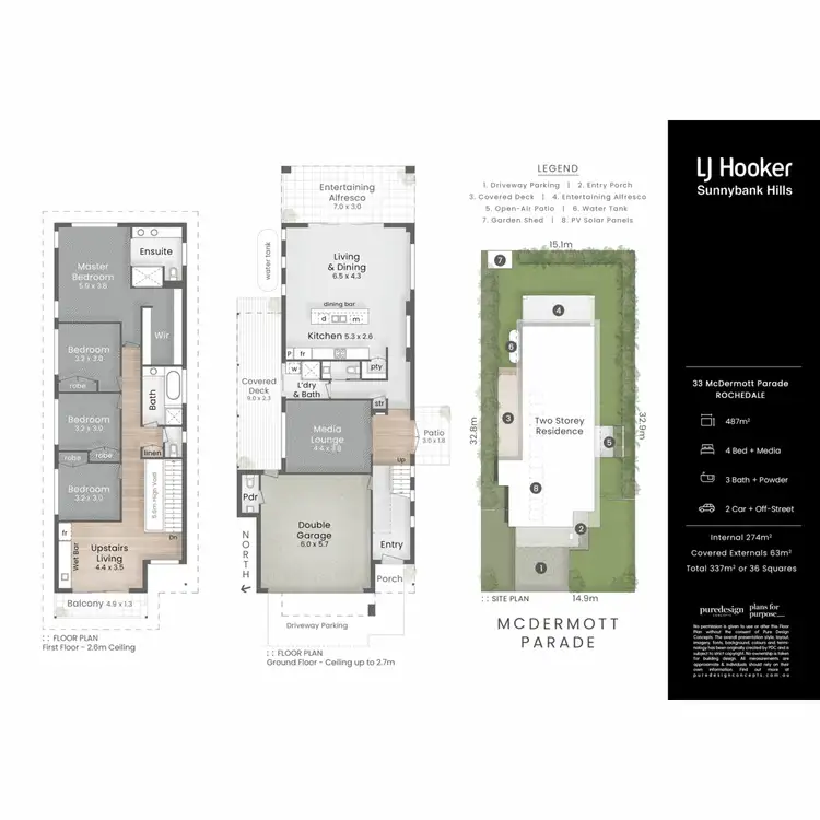 Floorplan of Homely house listing, 33 McDermott Parade, Rochedale QLD 4123