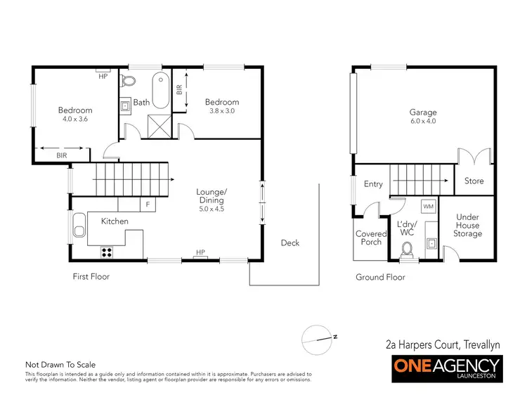 Floorplan of Homely house listing, 2a Harpers Court, Trevallyn TAS 7250