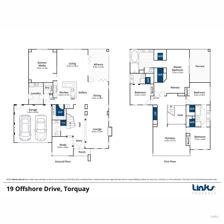 Floorplan of Homely house listing, 19 Offshore Drive, Torquay VIC 3228