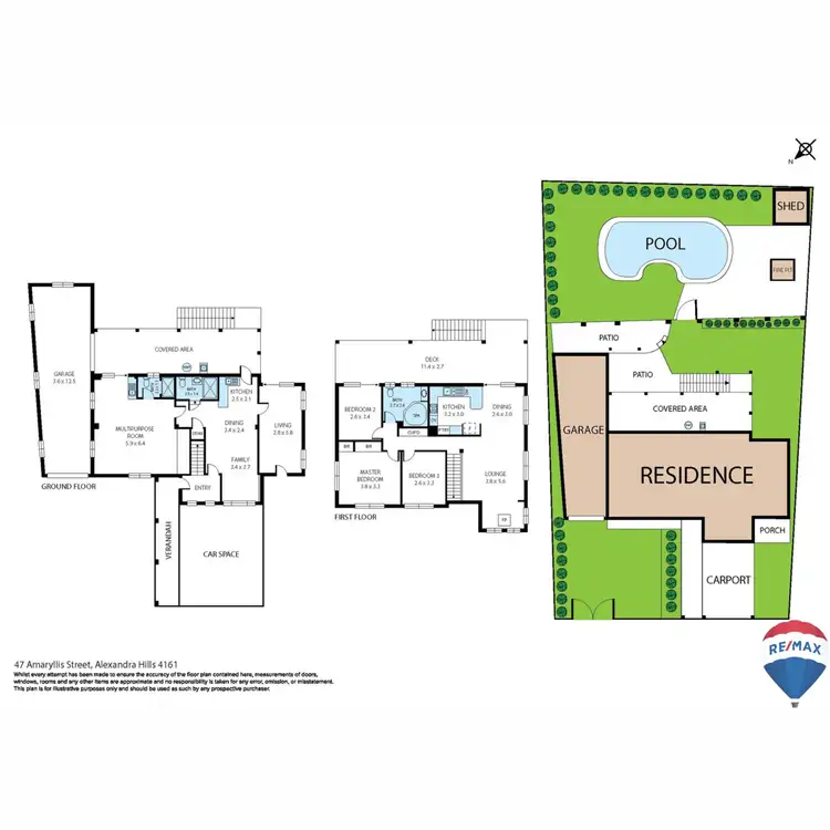 Floorplan of Homely house listing, 47 Amaryllis Street, Alexandra Hills QLD 4161
