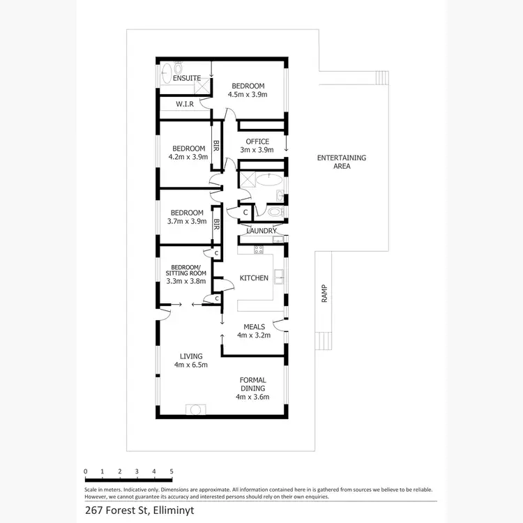 Floorplan of Homely rural property listing, 267 Forest Street, Elliminyt VIC 3250