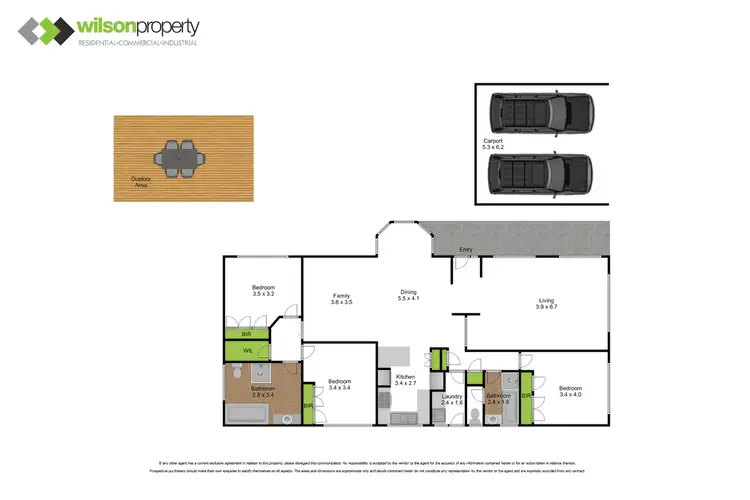 Floorplan of Homely house listing, 7 Rural Drive, Traralgon VIC 3844