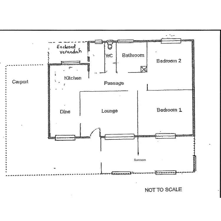 Floorplan of Homely house listing, 738 Black Hill Road, Cambrai SA 5353