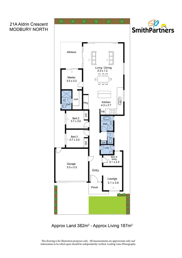 Floorplan of Homely house listing, 21A Aldrin Crescent, Modbury North SA 5092