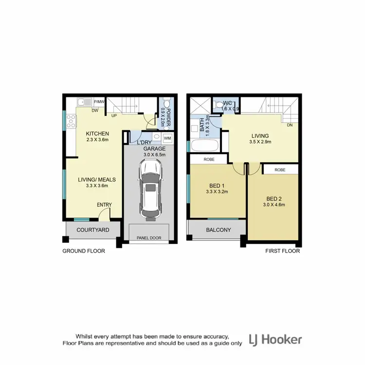 Floorplan of Homely townhouse listing, 38 Kosciusko Lane, Fitzgibbon QLD 4018