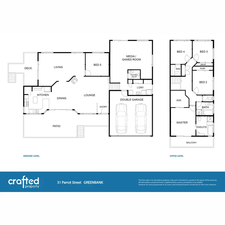 Floorplan of Homely house listing, 31 Parrot Street, Greenbank QLD 4124