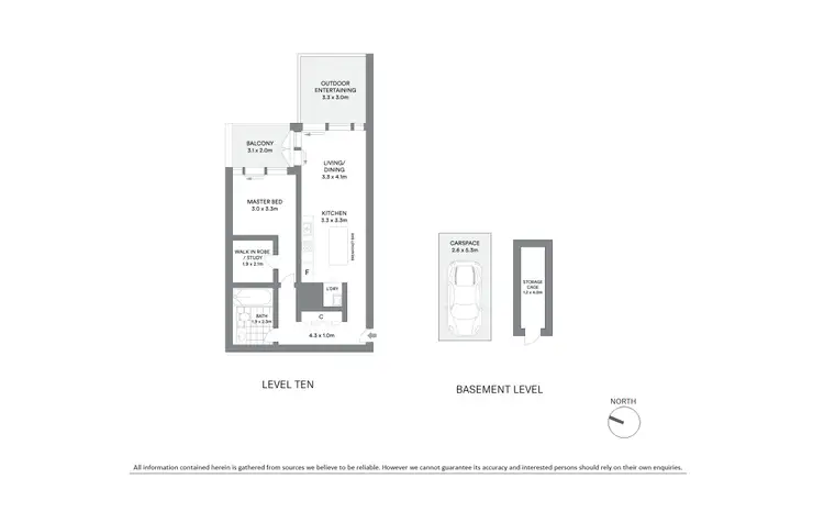 Floorplan of Homely apartment listing, 1006/35 Shelley Street, Sydney NSW 2000