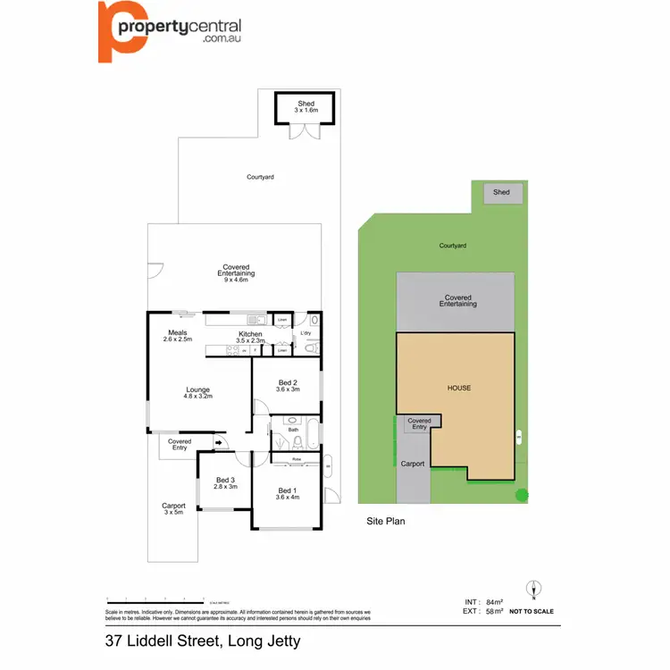 Floorplan of Homely house listing, 37 Liddell Street, Long Jetty NSW 2261