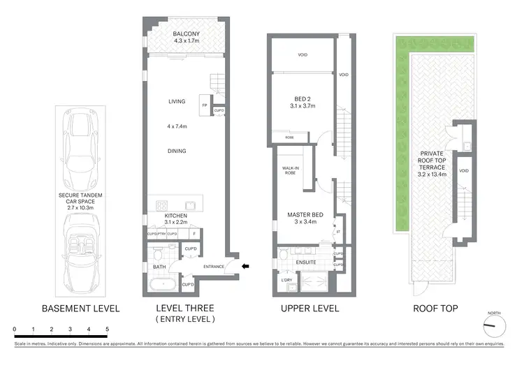 Floorplan of Homely apartment listing, 305/241-247 Crown Street, Darlinghurst NSW 2010