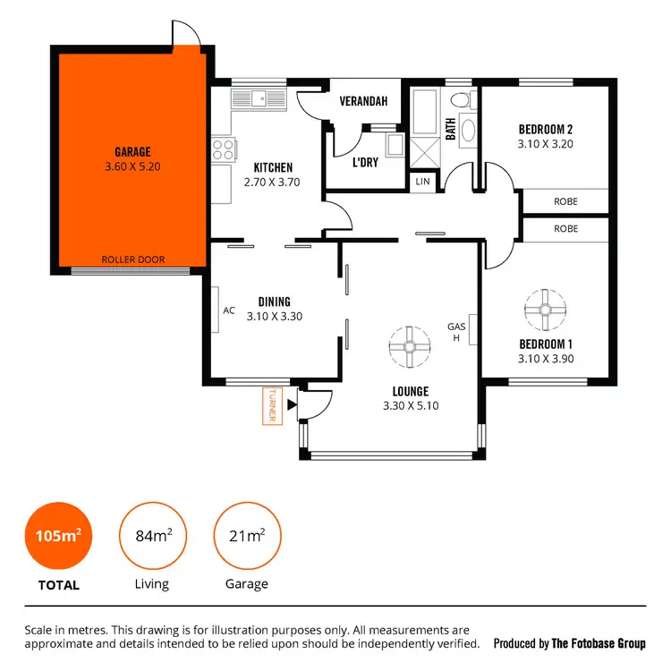 Floorplan of Homely unit listing, 3/21 Pier Street, Glenelg SA 5045