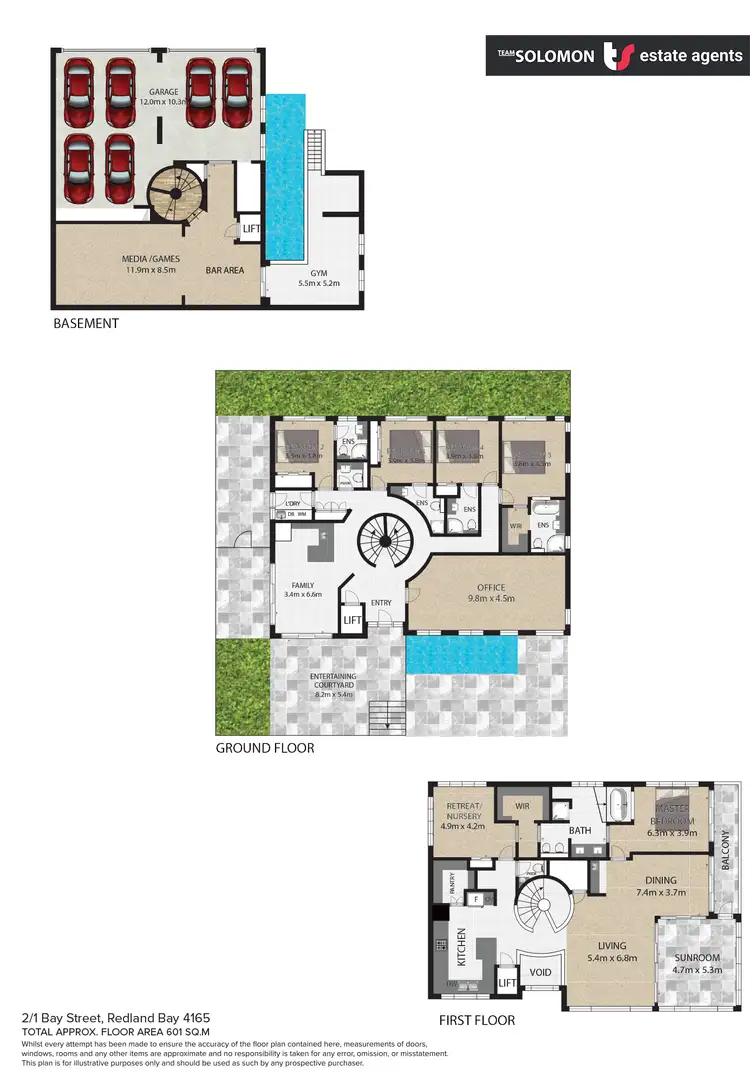 Floorplan of Homely house listing, House 2 - 1 Bay Street, Redland Bay QLD 4165