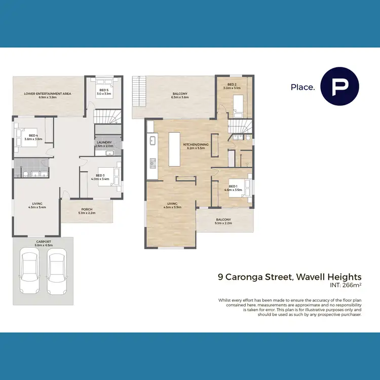 Floorplan of Homely house listing, 9 Caronga Street, Wavell Heights QLD 4012