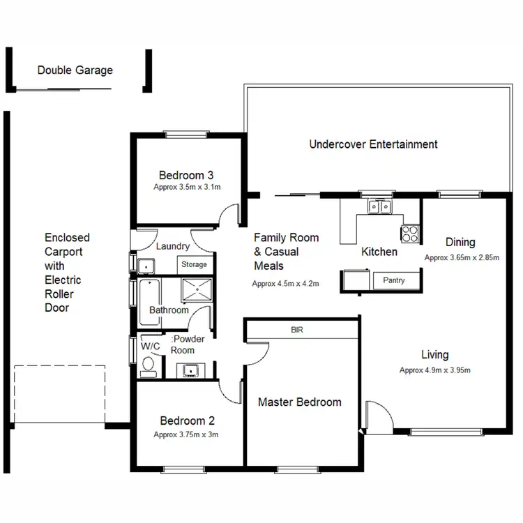 Floorplan of Homely house listing, 22 Cobbin Street, Port Augusta West SA 5700