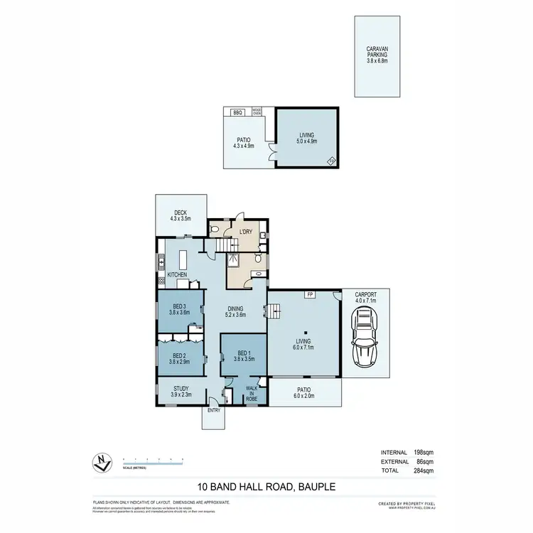 Floorplan of Homely house listing, 10 Band Hall Road, Bauple QLD 4650