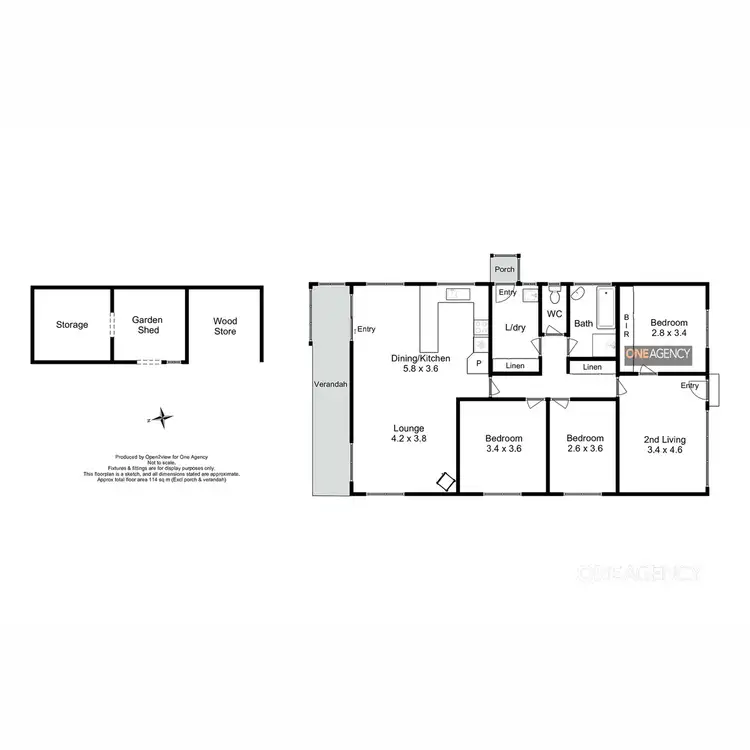 Floorplan of Homely house listing, 3 Poke Street, Smithton TAS 7330