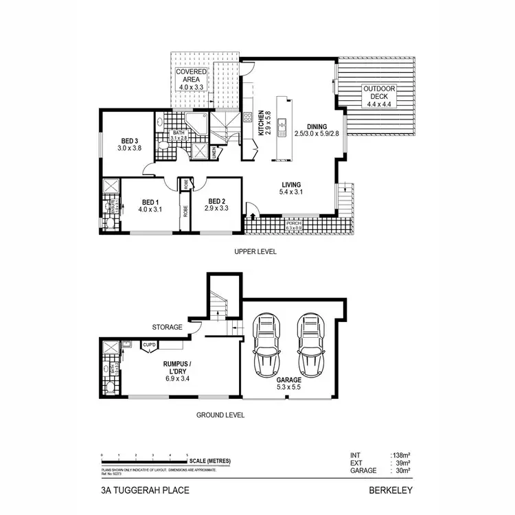 Floorplan of Homely house listing, 3A Tuggerah Place, Berkeley NSW 2506