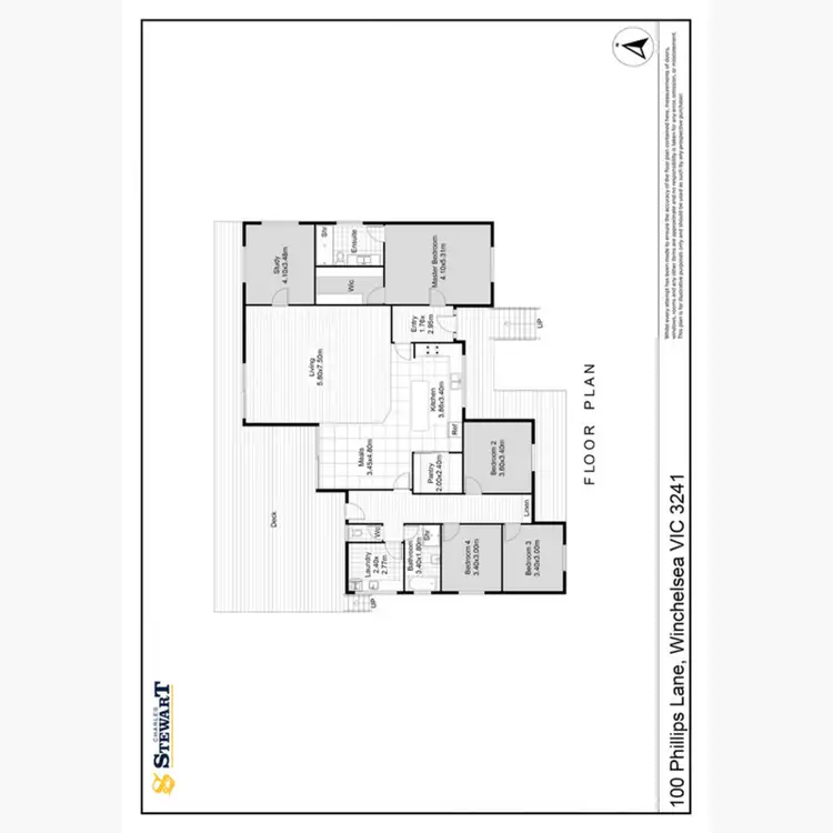 Floorplan of Homely rural property listing, 100 Phillips Lane, Winchelsea VIC 3241