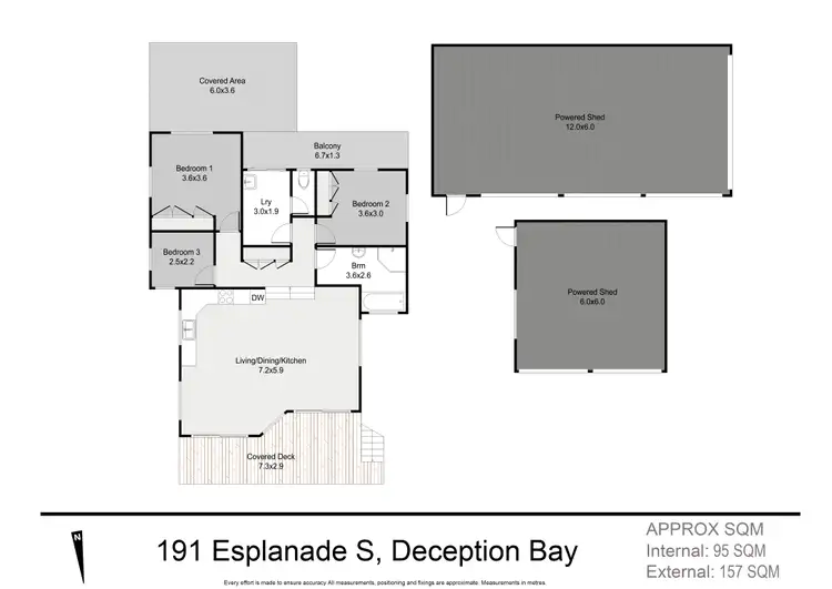 Floorplan of Homely house listing, 191 Esplanade South, Deception Bay QLD 4508