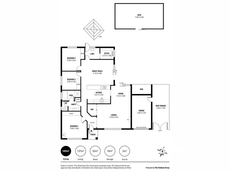 Floorplan of Homely house listing, 33 Kwinana Crescent, Port Noarlunga South SA 5167