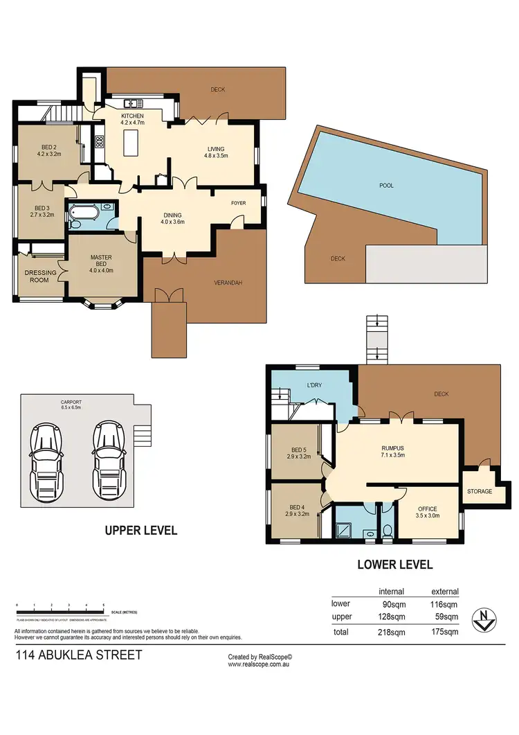 Floorplan of Homely house listing, 114 Abuklea Street, Newmarket QLD 4051