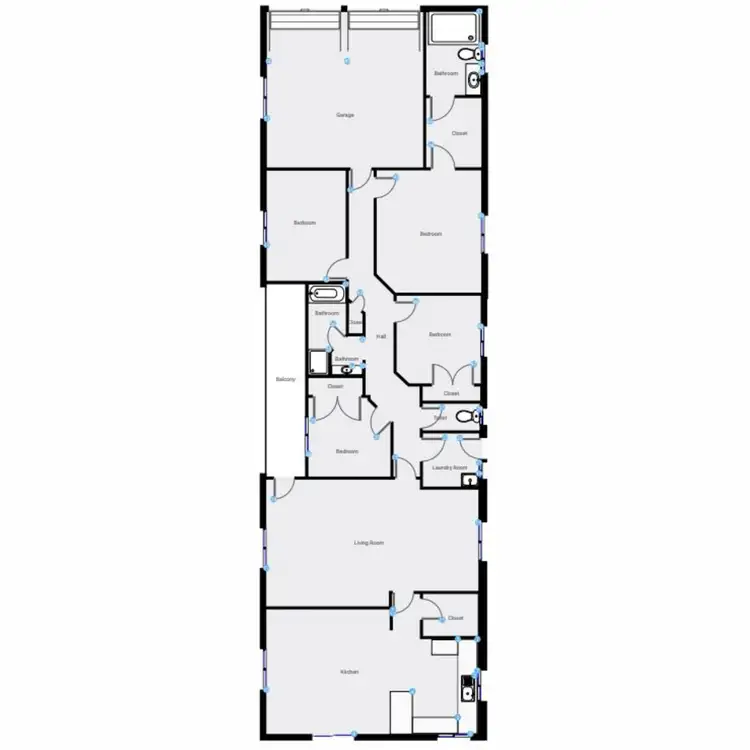 Floorplan of Homely house listing, 53 Grangewood Drive, Dubbo NSW 2830