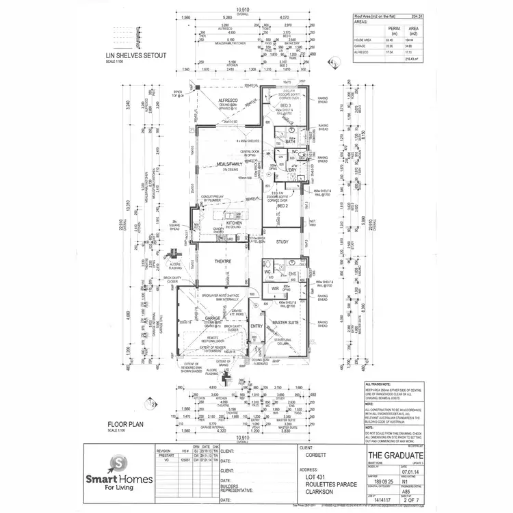 Floorplan of Homely house listing, 26 Roulettes Parade, Clarkson WA 6030