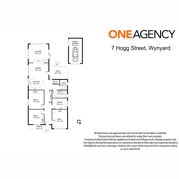 Floorplan of Homely house listing, 7 Hogg Street, Wynyard TAS 7325