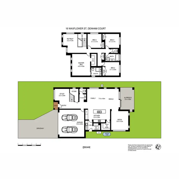 Floorplan of Homely house listing, 16 Waxflower Street, Denham Court NSW 2565