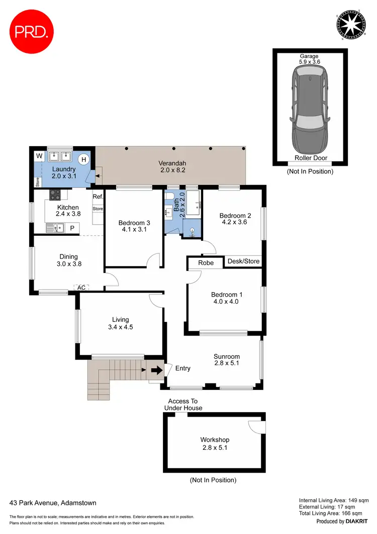 Floorplan of Homely house listing, 43 Park Avenue, Adamstown NSW 2289