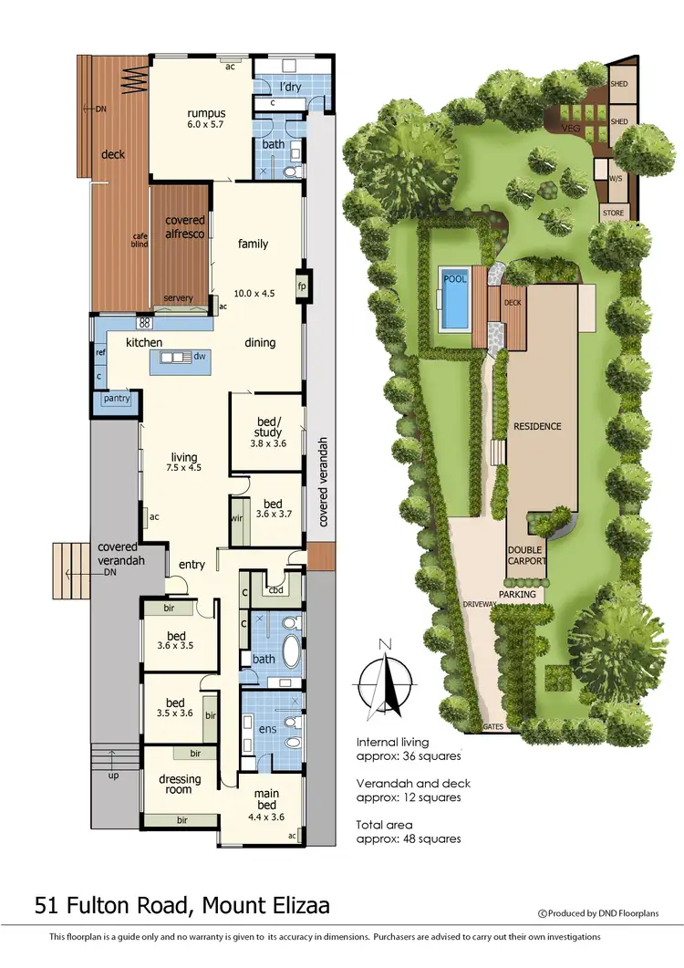 Floorplan of Homely house listing, 51 Fulton Road, Mount Eliza VIC 3930