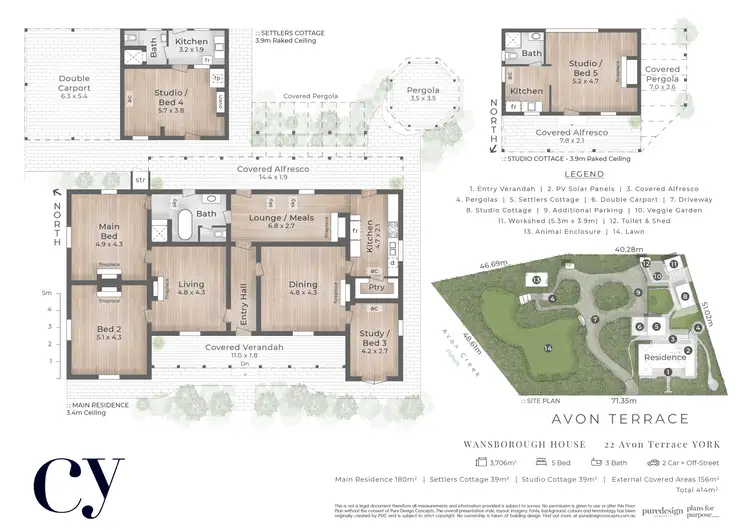 Floorplan of Homely house listing, 22 Avon Terrace, York WA 6302