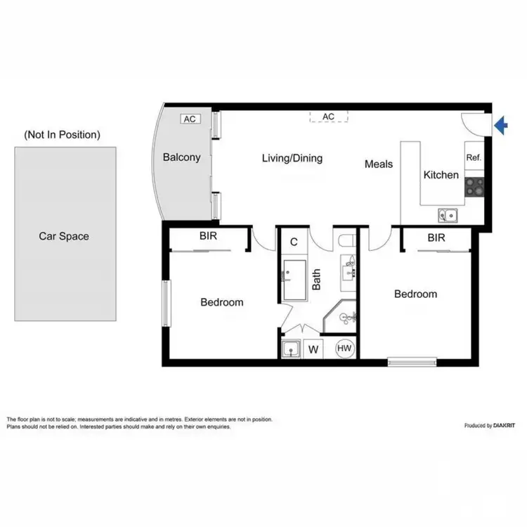 Floorplan of Homely apartment listing, 171/538 Lt Lonsdale Street, Melbourne VIC 3000