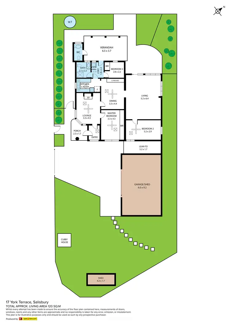 Floorplan of Homely house listing, 17 York Terrace, Salisbury SA 5108