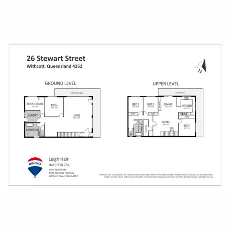 Floorplan of Homely house listing, 26 Stewart Street, Withcott QLD 4352