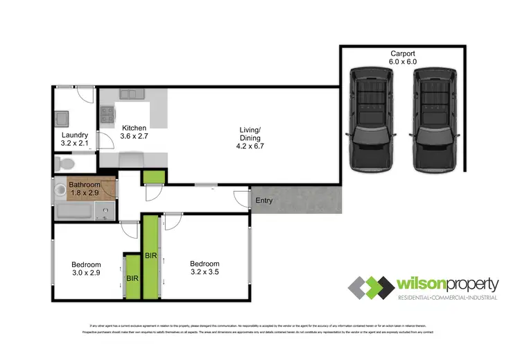 Floorplan of Homely unit listing, 5/56-58 Grey Street, Traralgon VIC 3844