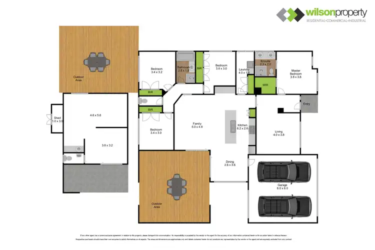 Floorplan of Homely house listing, 4 Stonehaven Road, Traralgon VIC 3844