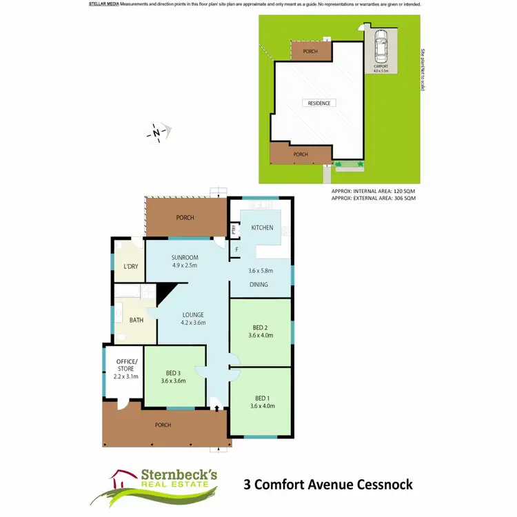 Floorplan of Homely house listing, 3 Comfort Avenue, Cessnock NSW 2325