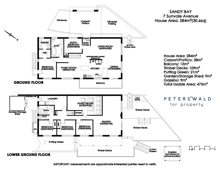 Floorplan of Homely house listing, 7 Sunvale Avenue, Sandy Bay TAS 7005